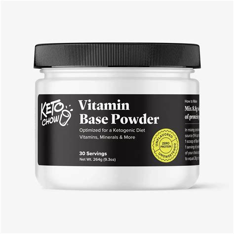 keto chow base powder|KETO CHOW BASE POWDER